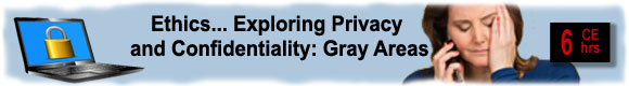 Privacy and Confidentiality in the Therapeutic Relationship